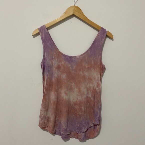 Splendid Pink & Purple Tie Dye Tank Size XS - Picture 4 of 4